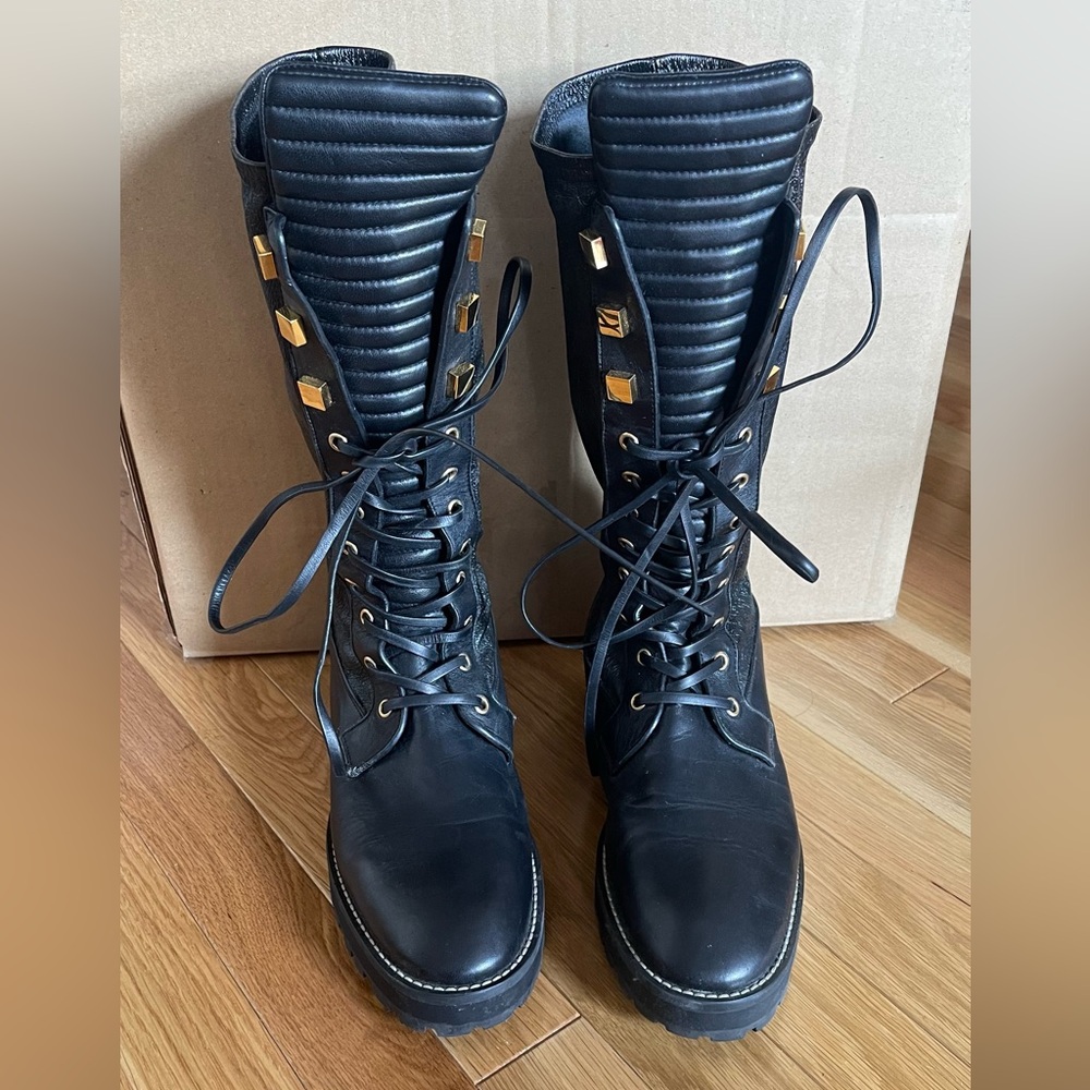 Black Combat Boots